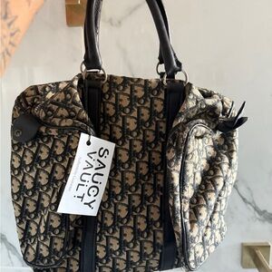 Vintage Dior Boston Trotter Bag